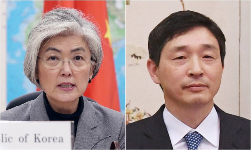 강경화 전 외교부장관, 주미 대사로 내정… 이혁 전 대사, 주일 대사로 발탁 강경화 전 외교부장관, 주미 대사로 내정… 이혁 전 대사, 주일 대사로 발탁