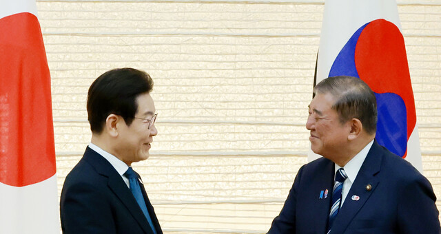 이시바 총리, 김대중-오부치 선언 계승 강조하며 한일 관계 미래지향적 협력 촉구 이시바 총리, 김대중-오부치 선언 계승 강조하며 한일 관계 미래지향적 협력 촉구