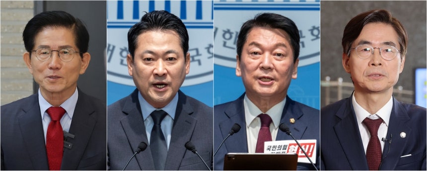 국민의힘 전당대회, 김문수·장동혁 과반 득표 자신… 안철수·조경태 결선 진출 기대 국민의힘 전당대회, 김문수·장동혁 과반 득표 자신… 안철수·조경태 결선 진출 기대