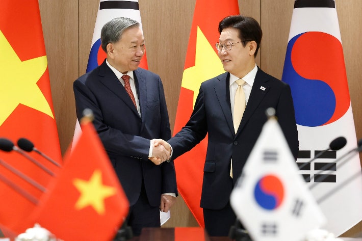 한-베트남 정상회담, 2030년까지 교역 규모 1500억 달러 목표 설정 한-베트남 정상회담, 2030년까지 교역 규모 1500억 달러 목표 설정