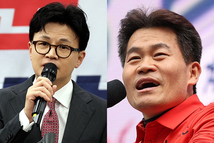 장동혁, 한동훈 대신 전한길 공천 선택… “당 위해 싸운 분” 장동혁, 한동훈 대신 전한길 공천 선택… “당 위해 싸운 분”