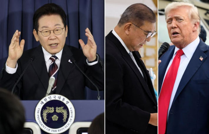 트럼프, 위안부 문제 언급하며 한일 협력 강조… 이재명 “미리 일본과 문제 정리” 트럼프, 위안부 문제 언급하며 한일 협력 강조… 이재명 “미리 일본과 문제 정리”