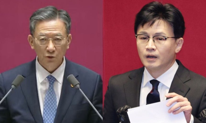 정성호와 한동훈의 체포동의안 설명, 극명한 차이 드러내 정성호와 한동훈의 체포동의안 설명, 극명한 차이 드러내