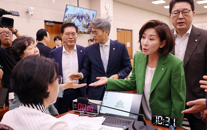 나경원 법사위 간사 선출 무산, 민주당 반발로 국민의힘 대여투쟁 난항 나경원 법사위 간사 선출 무산, 민주당 반발로 국민의힘 대여투쟁 난항