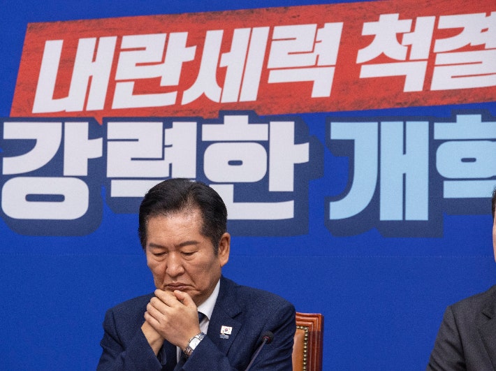 송언석 원내대표, 정청래 발언에 “그랬으면 좋았겠다” 논란 송언석 원내대표, 정청래 발언에 “그랬으면 좋았겠다” 논란